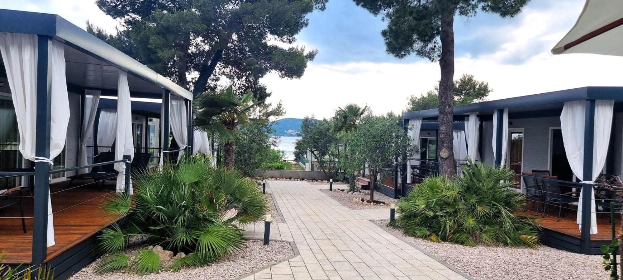 Dalmaris Camp - Prestige Mobile Homes Biograd Na Moru Exteriör bild
